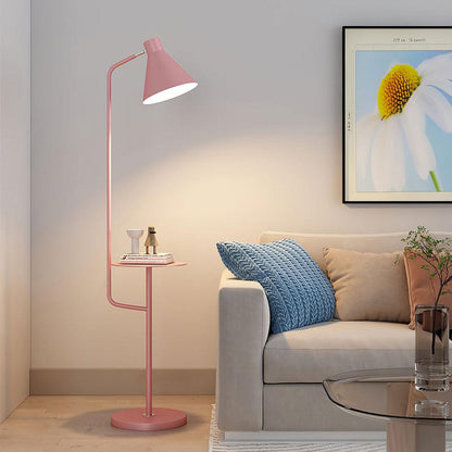 Macaroon Floor Lamp with Tray - LED Indoor Lighting