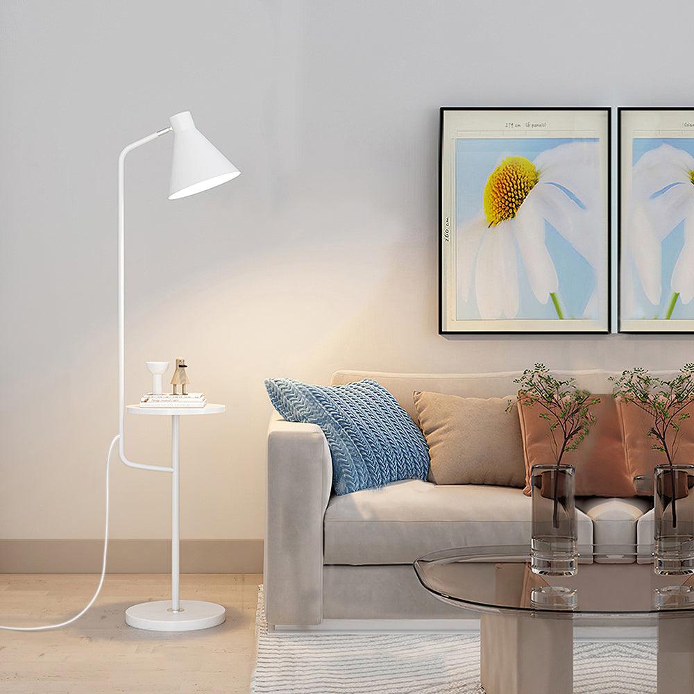 Macaroon Floor Lamp with Tray - LED Indoor Lighting