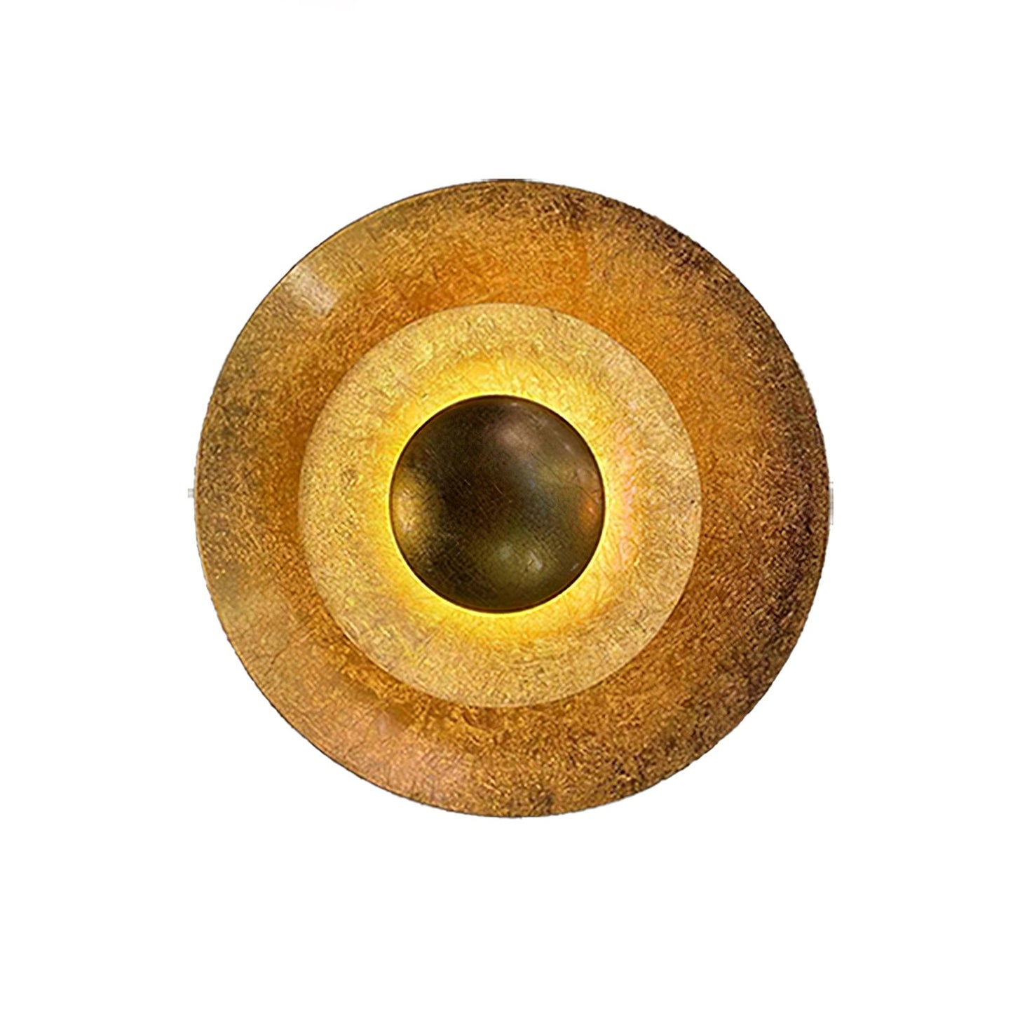 Machine Wall Lamp with LED Lighting - Modern Gold Design