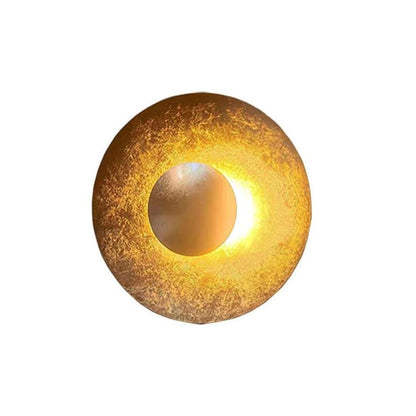 Machine Wall Lamp with LED Lighting - Modern Gold Design