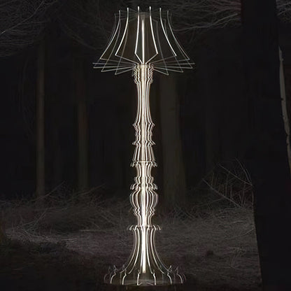 Josephine Table & Floor Lamp with Integrated LED Lighting
