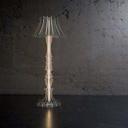 Josephine Table & Floor Lamp with Integrated LED Lighting