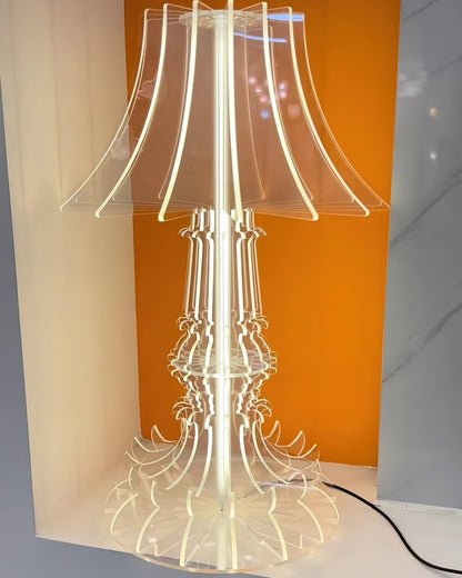 Josephine Table & Floor Lamp with Integrated LED Lighting