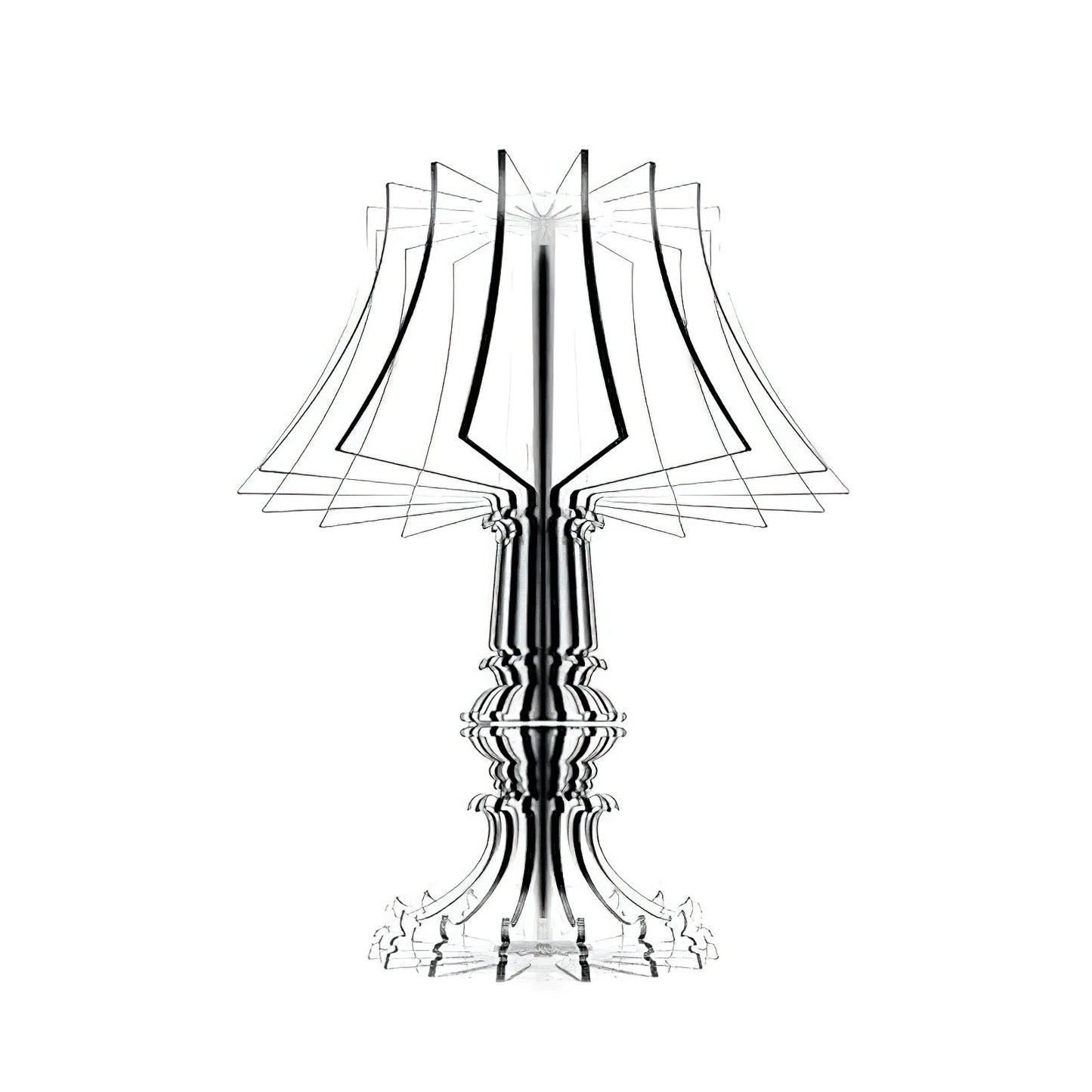 Josephine Table & Floor Lamp with Integrated LED Lighting