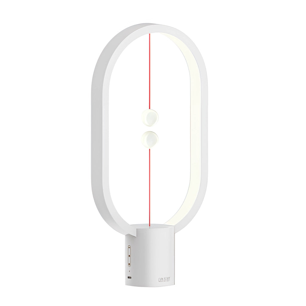 Magnetic Wireless LED Table Lamp with Balance Design - Modern Touch Lighting