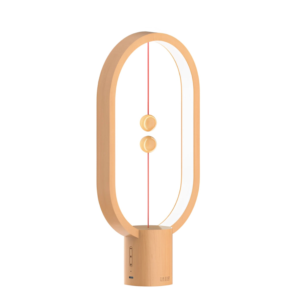 Magnetic Wireless LED Table Lamp with Balance Design - Modern Touch Lighting