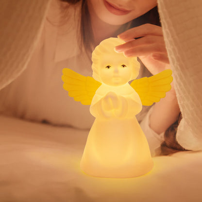 Kreativer Engel Silicone LED Colour Changing Kids Night Light