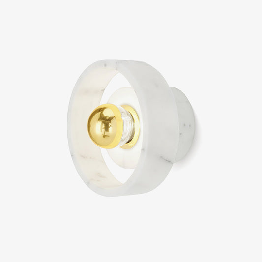 Marble Aura Wall Lamp - Stylish LED Indoor Light Fixture