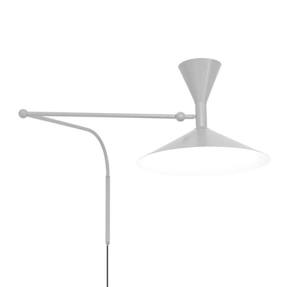 Marseille Plug-in Wall Light with Adjustable Arm and LED