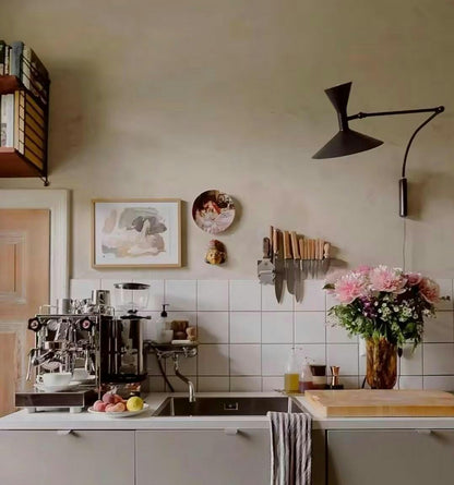 Marseille Plug-in Wall Light with Adjustable Arm and LED