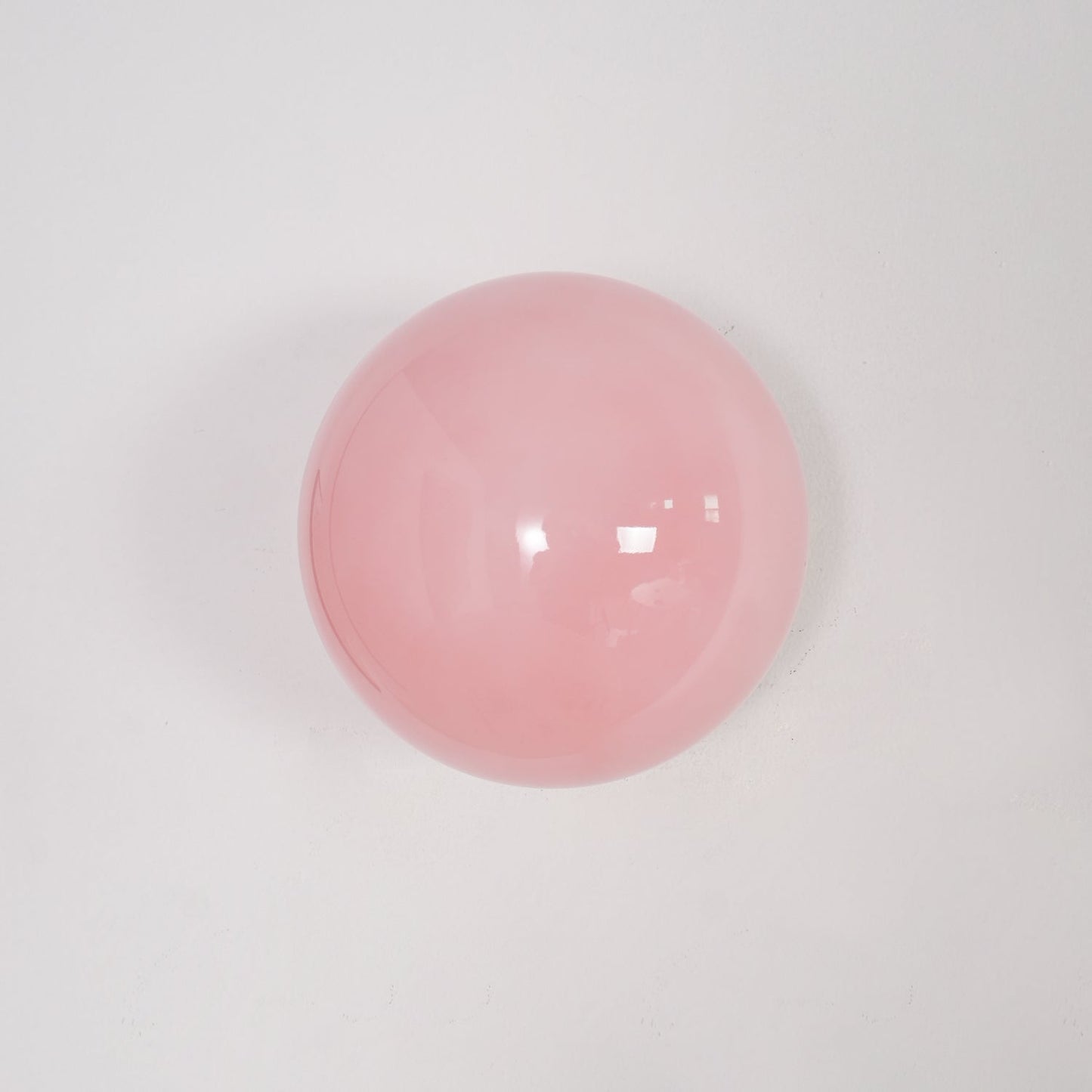 Marshmallow Sconces Pink Glass LED Wall/Ceiling Light