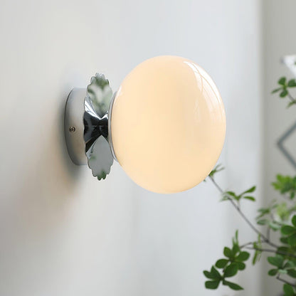 Marshmallow Sconces Pink Glass LED Wall/Ceiling Light