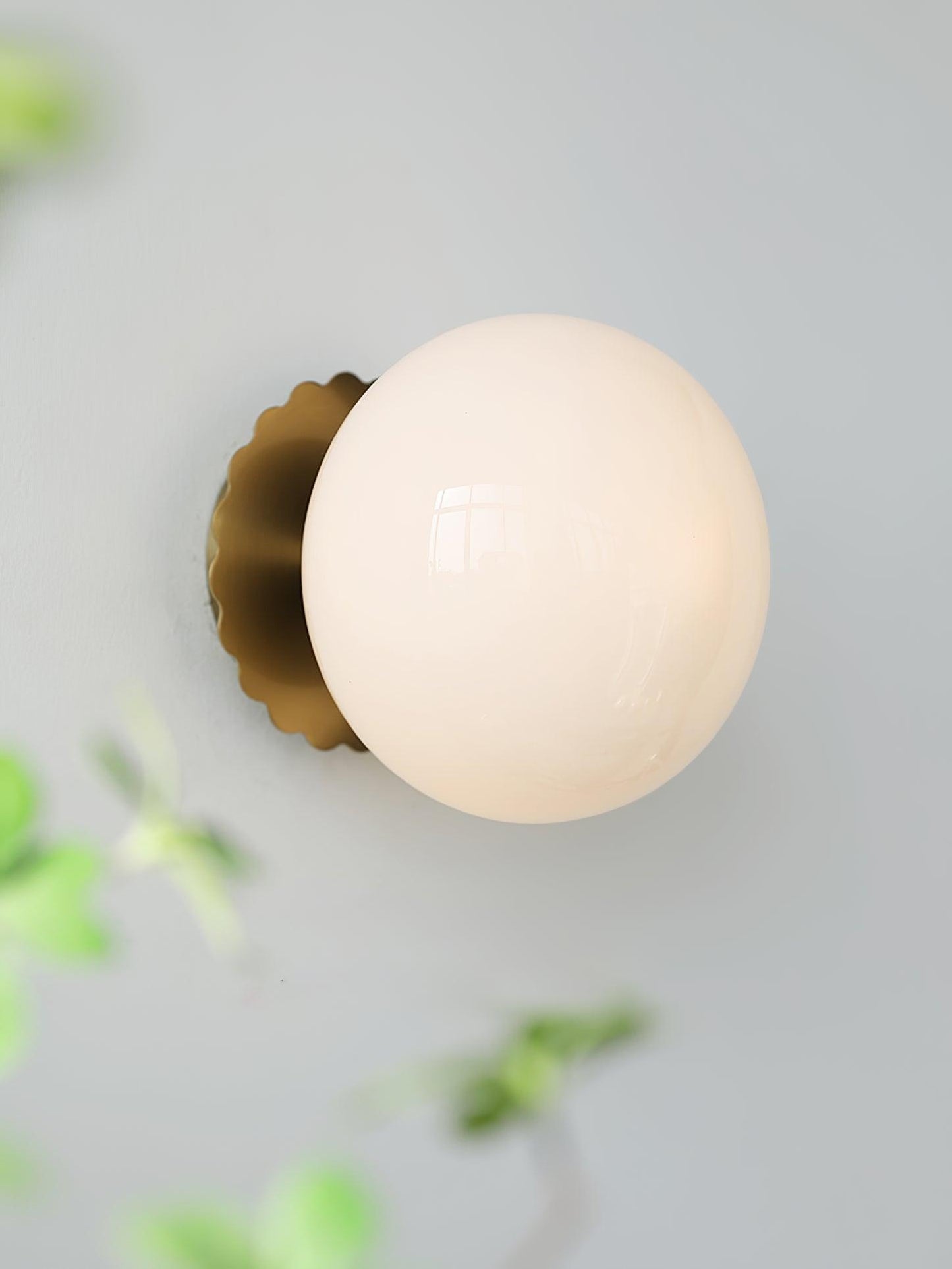 Marshmallow Sconces Pink Glass LED Wall/Ceiling Light