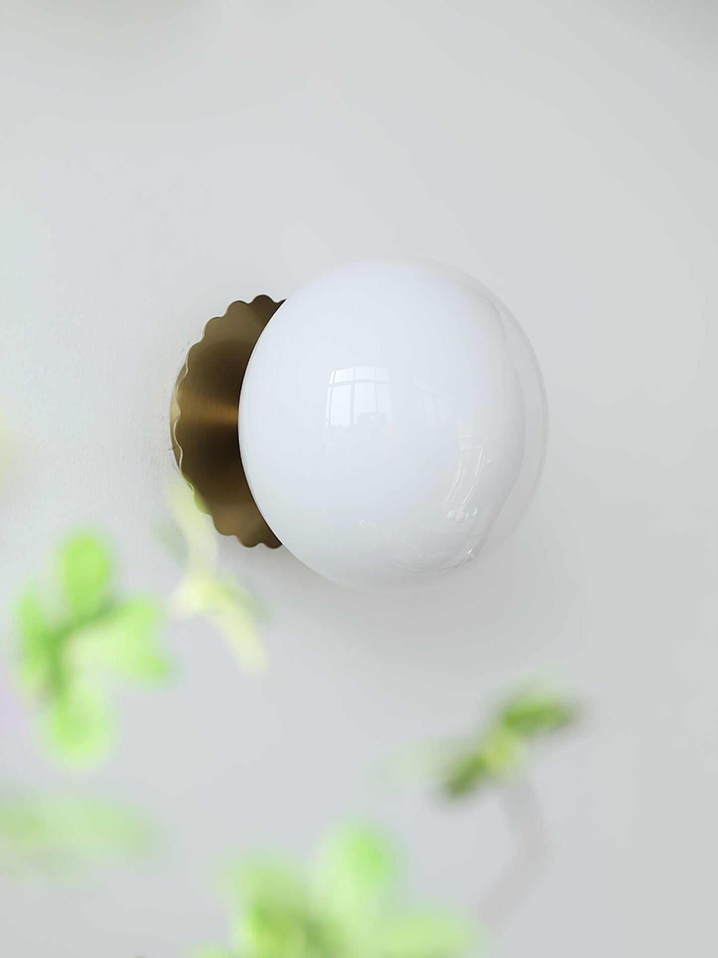 Marshmallow Sconces Pink Glass LED Wall/Ceiling Light