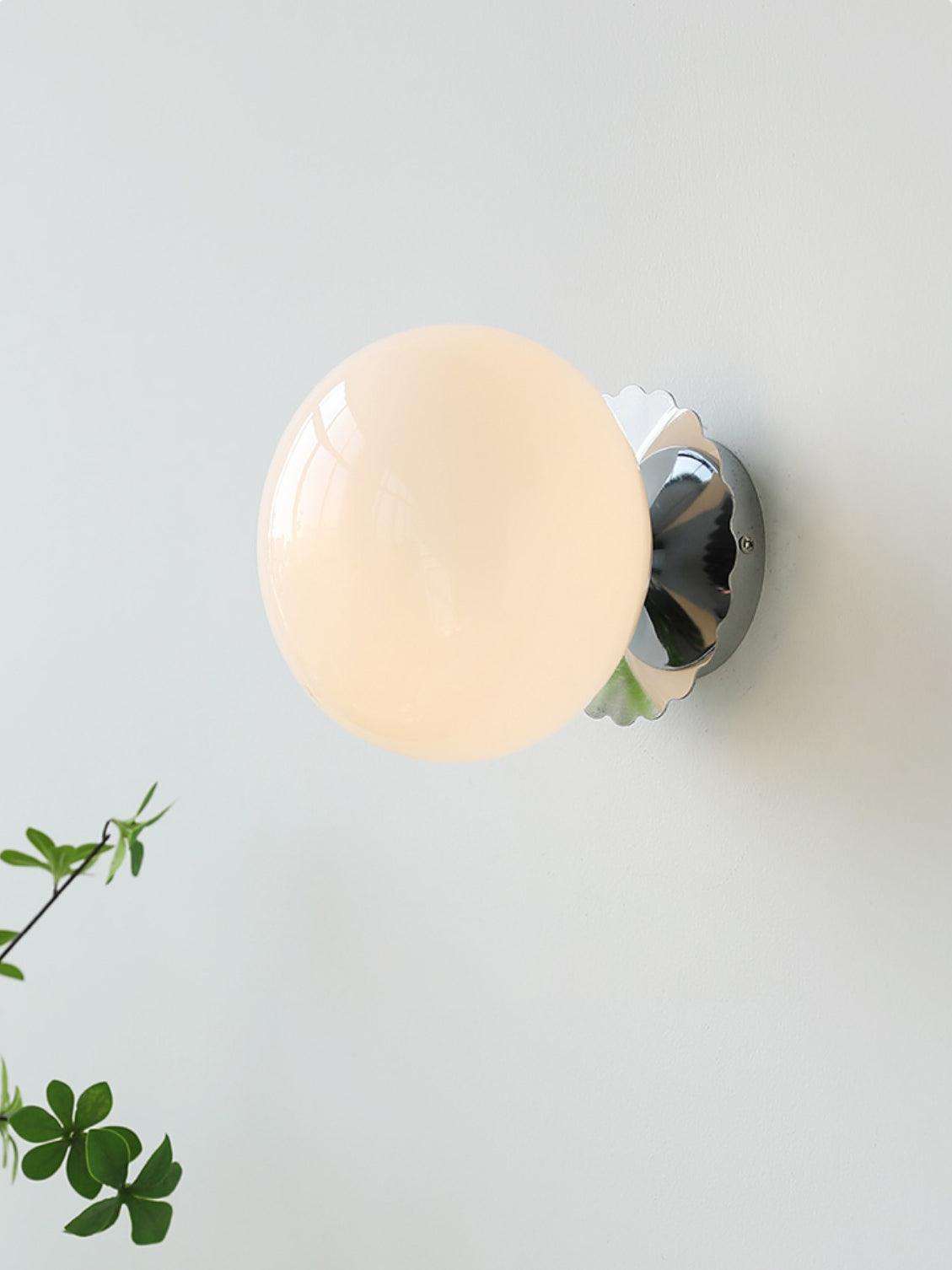 Marshmallow Sconces Pink Glass LED Wall/Ceiling Light