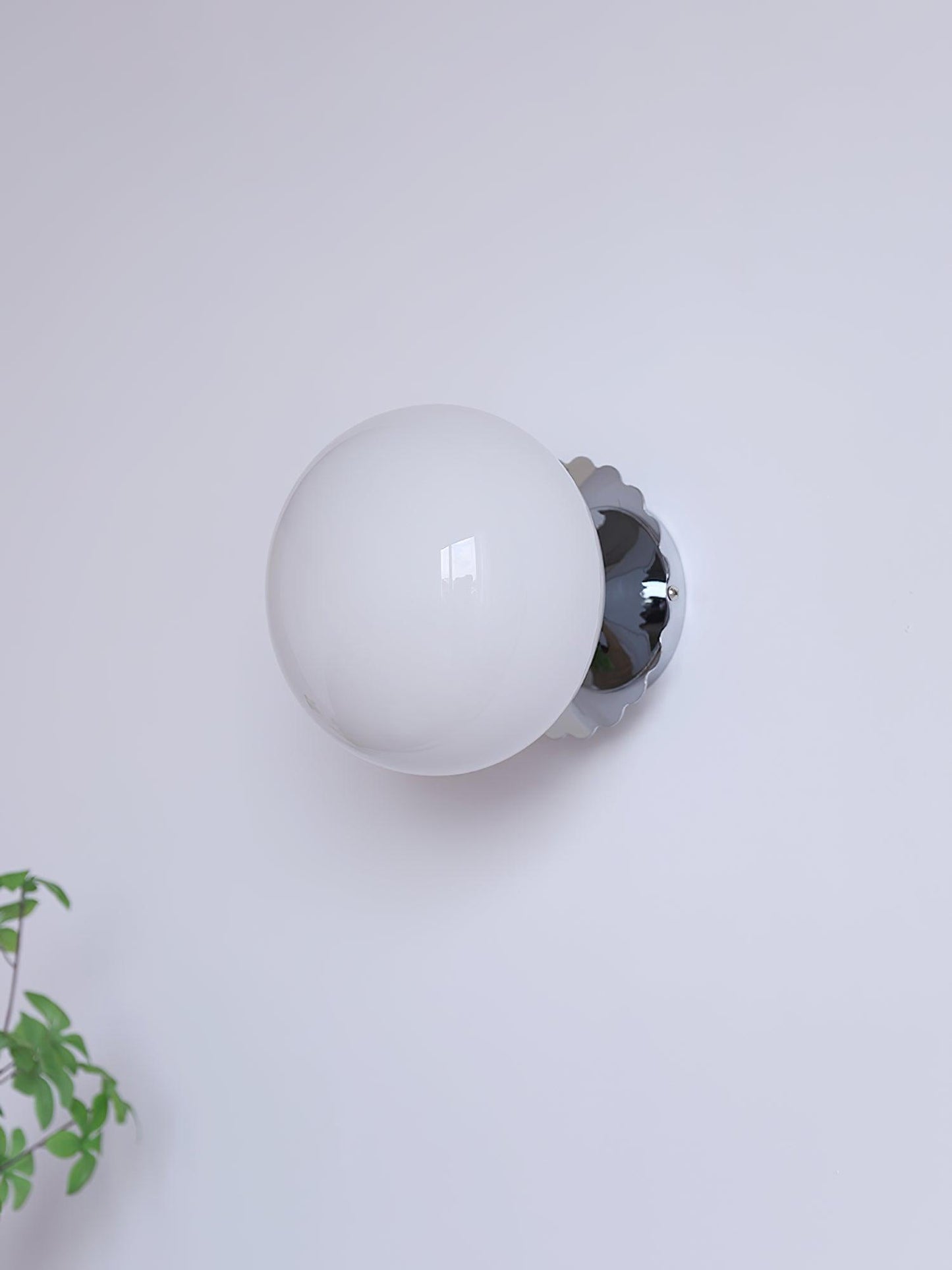 Marshmallow Sconces Pink Glass LED Wall/Ceiling Light