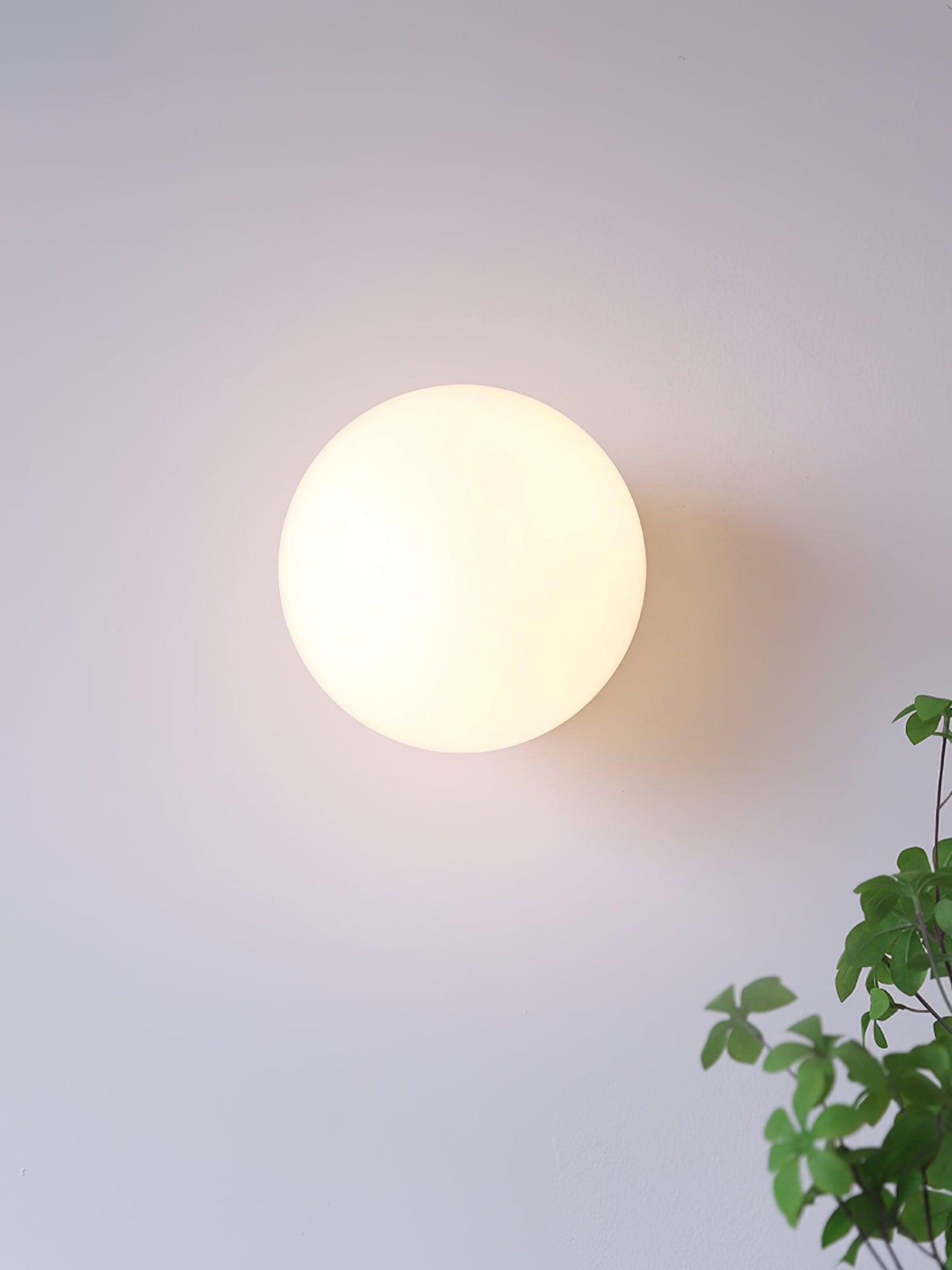 Marshmallow Sconces Pink Glass LED Wall/Ceiling Light