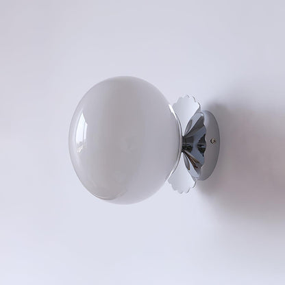 Marshmallow Sconces Pink Glass LED Wall/Ceiling Light