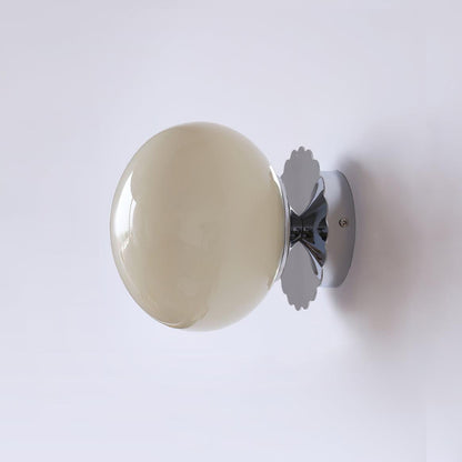 Marshmallow Sconces Pink Glass LED Wall/Ceiling Light