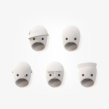 Mask Wall Light - LED Indoor Decorative Light Fixture Set of 2