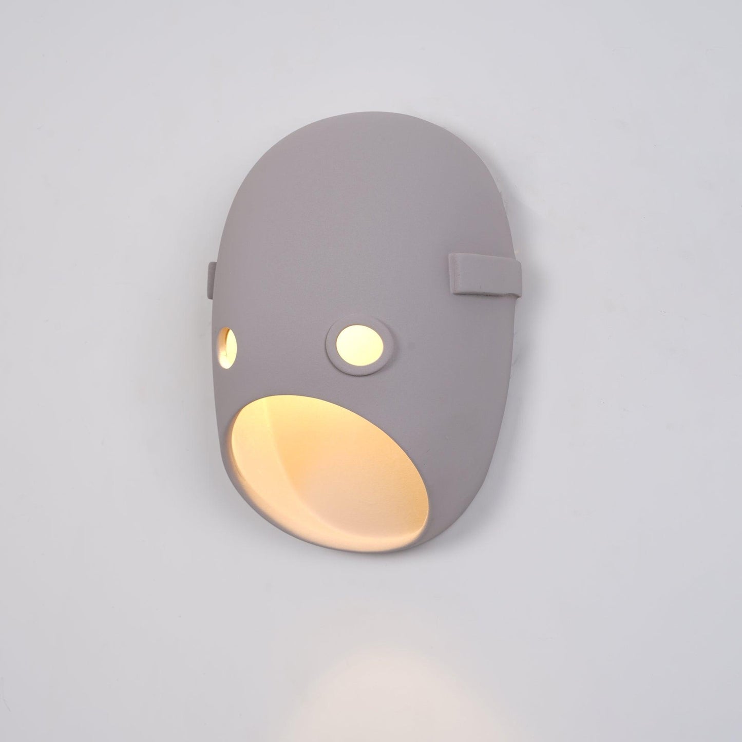 Mask Wall Light - LED Indoor Decorative Light Fixture Set of 2