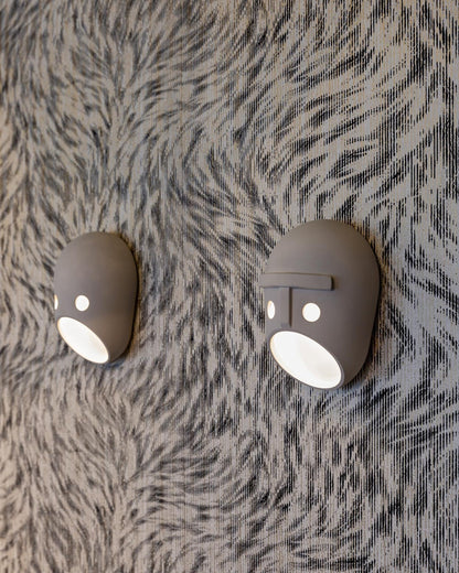 Mask Wall Light - LED Indoor Decorative Light Fixture Set of 2