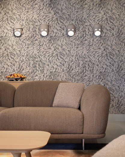 Mask Wall Light - LED Indoor Decorative Light Fixture Set of 2