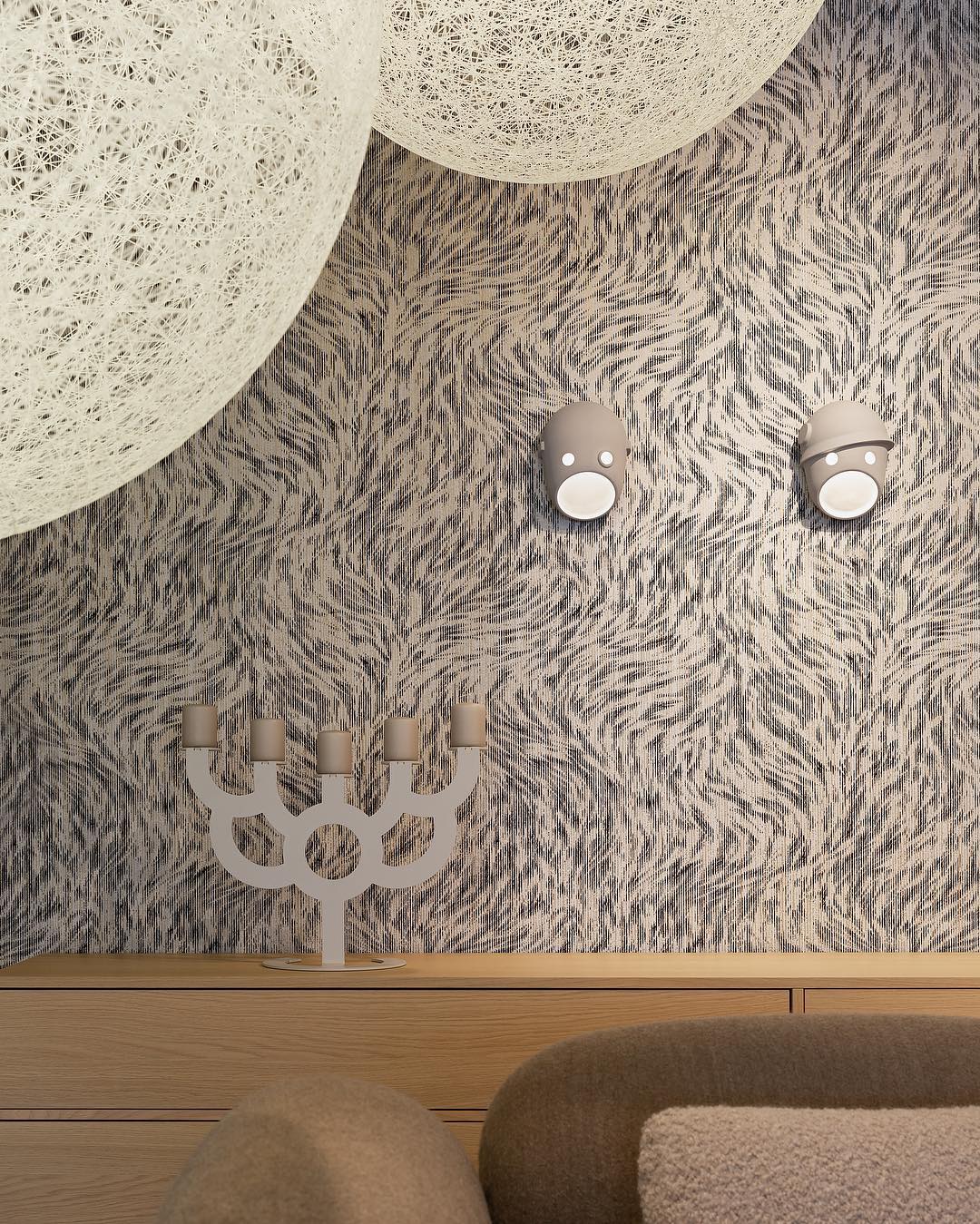 Mask Wall Light - LED Indoor Decorative Light Fixture Set of 2