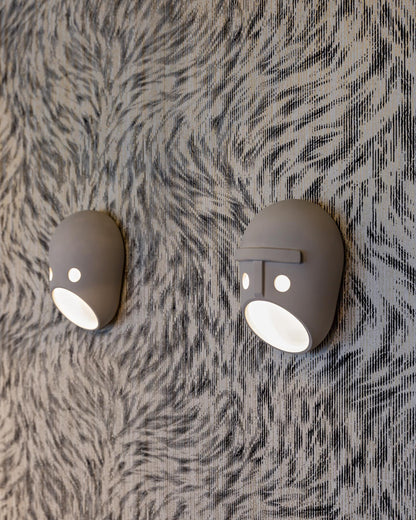 Mask Wall Light - LED Indoor Decorative Light Fixture Set of 2