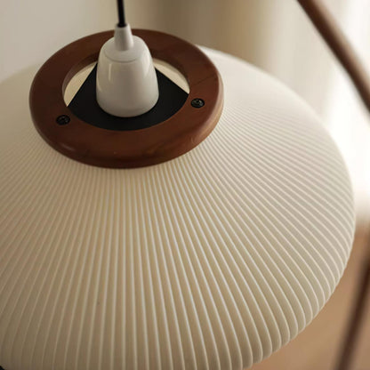Matsusu Floor Lamp LED Brass Ash Wood Indoor Lighting