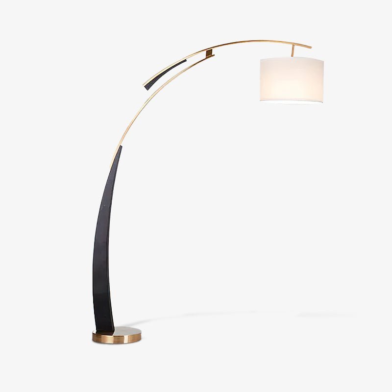 Matterhorn Arc Floor Lamp - LED Indoor Lighting Black Gold