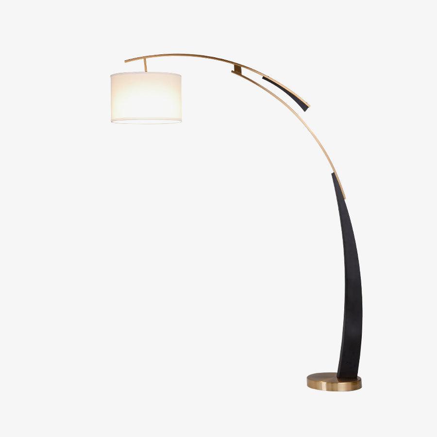 Matterhorn Arc Floor Lamp - LED Indoor Lighting Black Gold