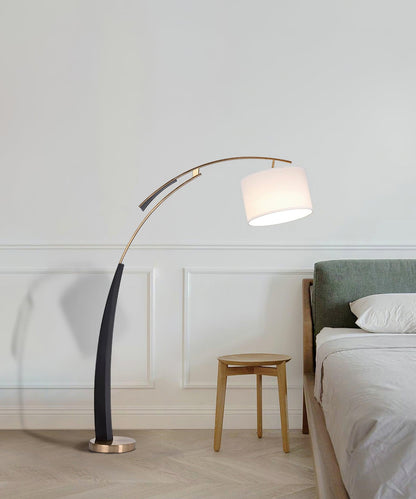 Matterhorn Arc Floor Lamp - LED Indoor Lighting Black Gold