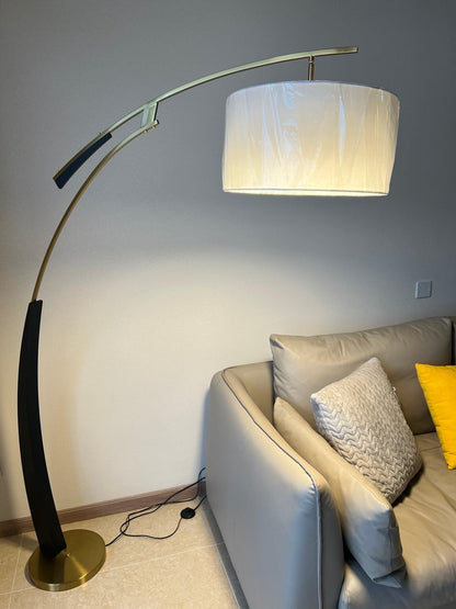Matterhorn Arc Floor Lamp - LED Indoor Lighting Black Gold
