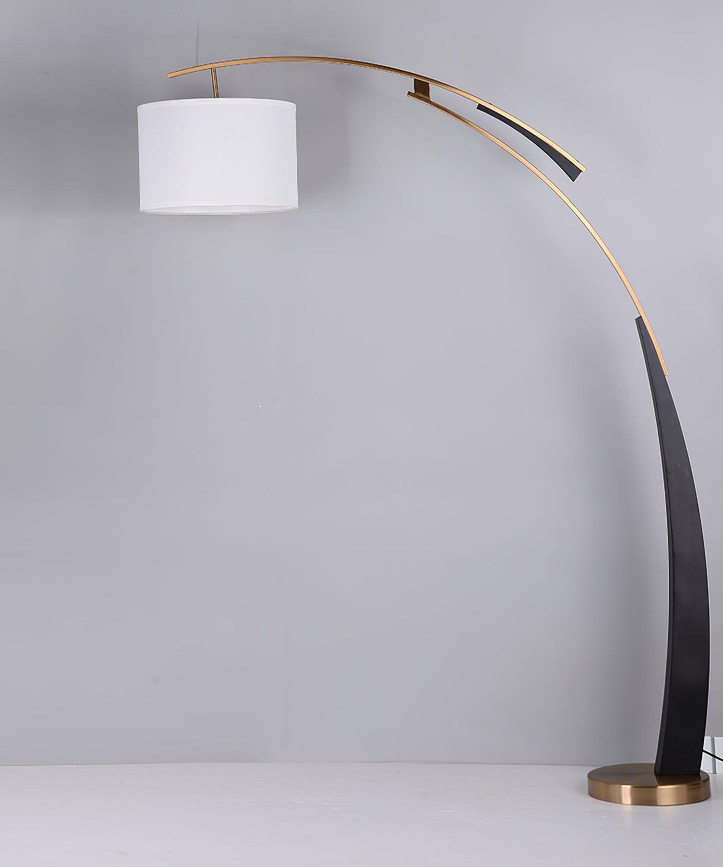Matterhorn Arc Floor Lamp - LED Indoor Lighting Black Gold