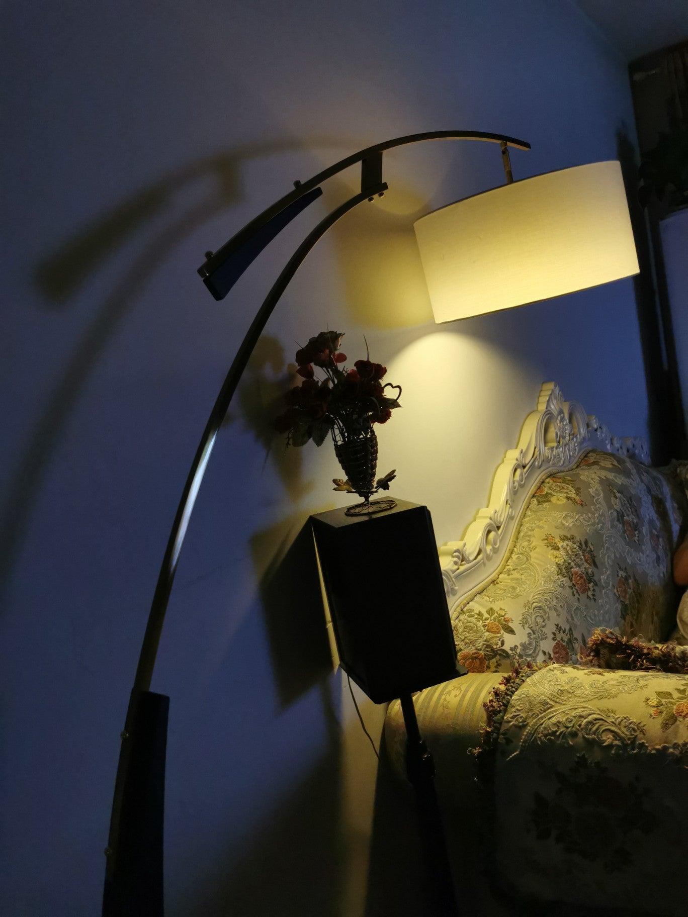 Matterhorn Arc Floor Lamp - LED Indoor Lighting Black Gold