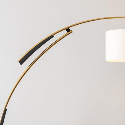 Matterhorn Arc Floor Lamp - LED Indoor Lighting Black Gold
