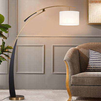Matterhorn Arc Floor Lamp - LED Indoor Lighting Black Gold