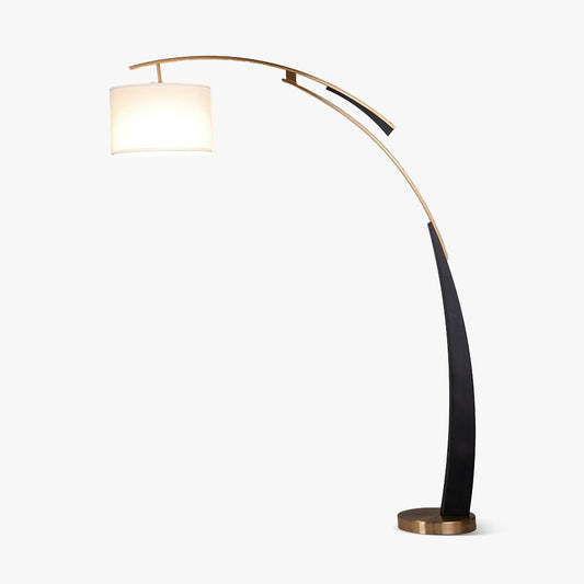 Matterhorn Arc Floor Lamp - LED Indoor Lighting Black Gold