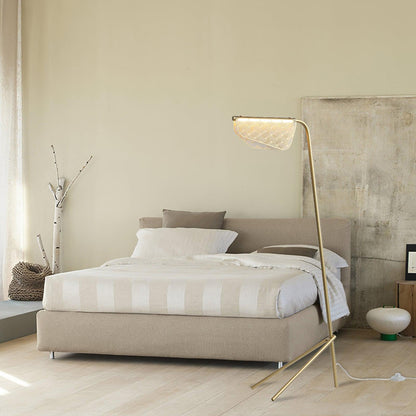 Mediterranea Floor Lamp - LED Indoor Lighting, Gold Finish