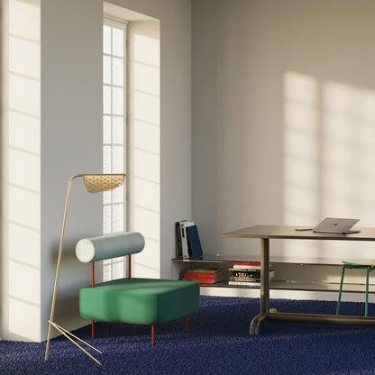 Mediterranea Floor Lamp - LED Indoor Lighting, Gold Finish