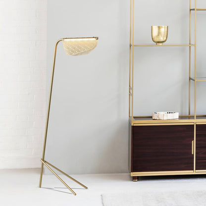 Mediterranea Floor Lamp - LED Indoor Lighting, Gold Finish