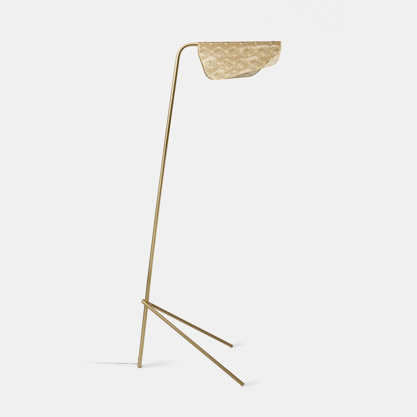 Mediterranea Floor Lamp - LED Indoor Lighting, Gold Finish