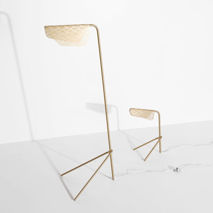 Mediterranea Floor Lamp - LED Indoor Lighting, Gold Finish