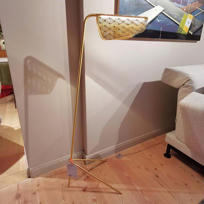 Mediterranea Floor Lamp - LED Indoor Lighting, Gold Finish