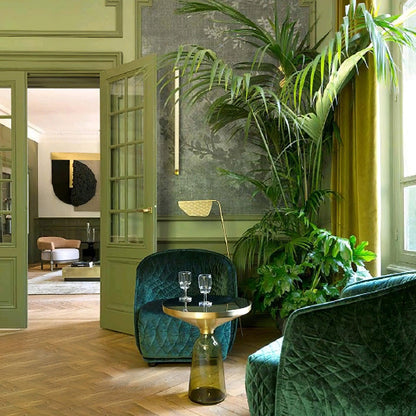 Mediterranea Floor Lamp - LED Indoor Lighting, Gold Finish