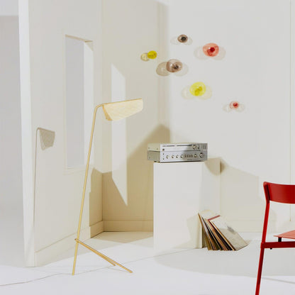 Mediterranea Floor Lamp - LED Indoor Lighting, Gold Finish