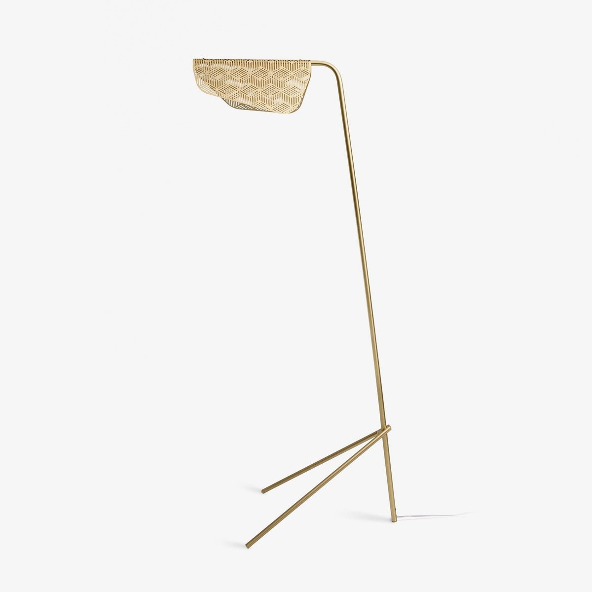 Mediterranea Floor Lamp - LED Indoor Lighting, Gold Finish