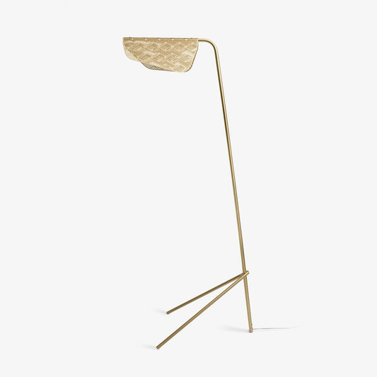 Mediterranea Floor Lamp - LED Indoor Lighting, Gold Finish