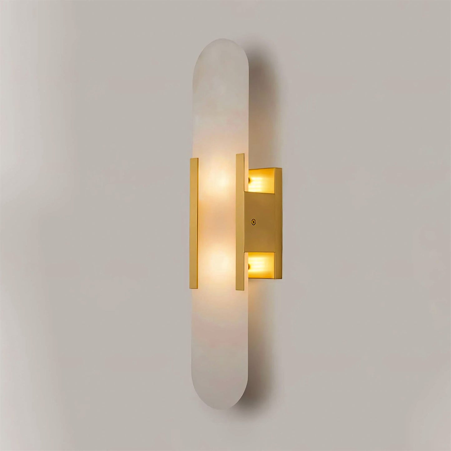 Melange Elongated Alabaster Wall Lamp - LED Indoor Lighting